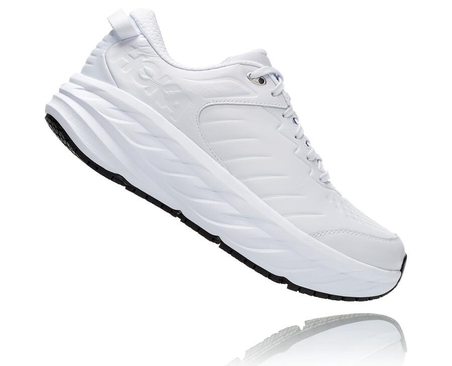 Hoka One One Løbesko Herre - Bondi Sr - Hvide - 385947ZOU